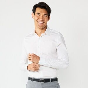 Apt 9 Extra Slim Fit Textured Dress Shirt